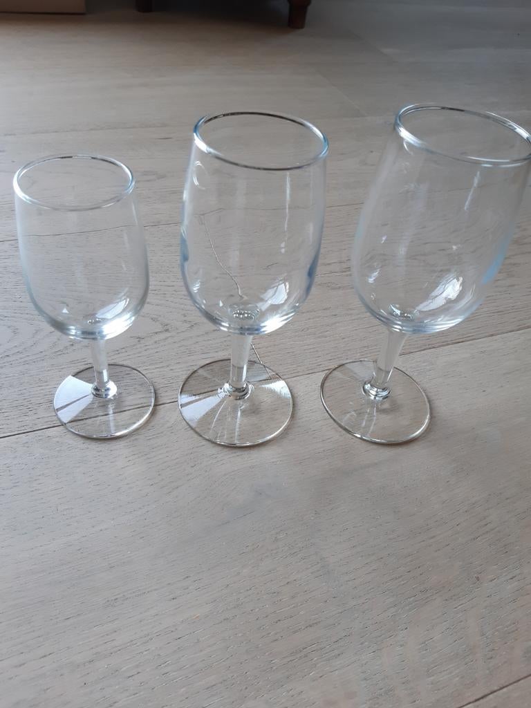 glasservies 36 stuks, Ophalen