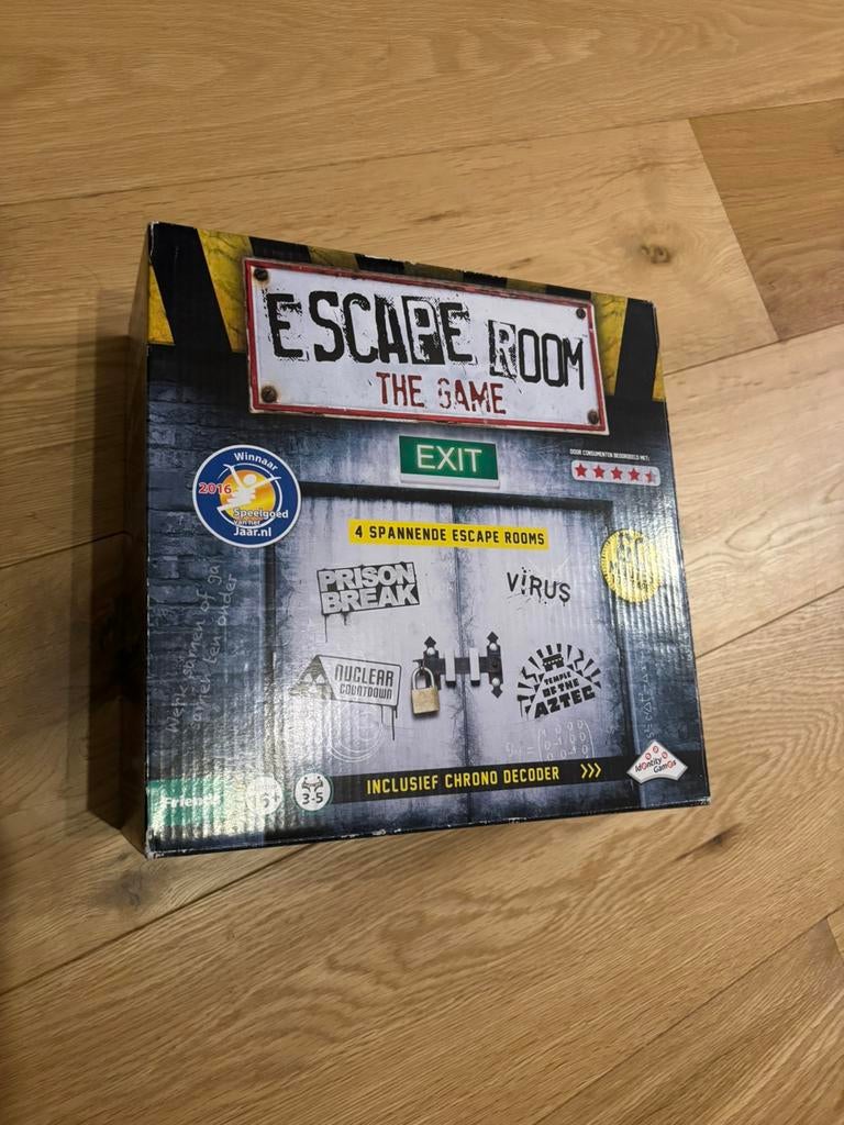 Escape Room The Game, Hobby en Vrije tijd, Ophalen, Zo goed als nieuw