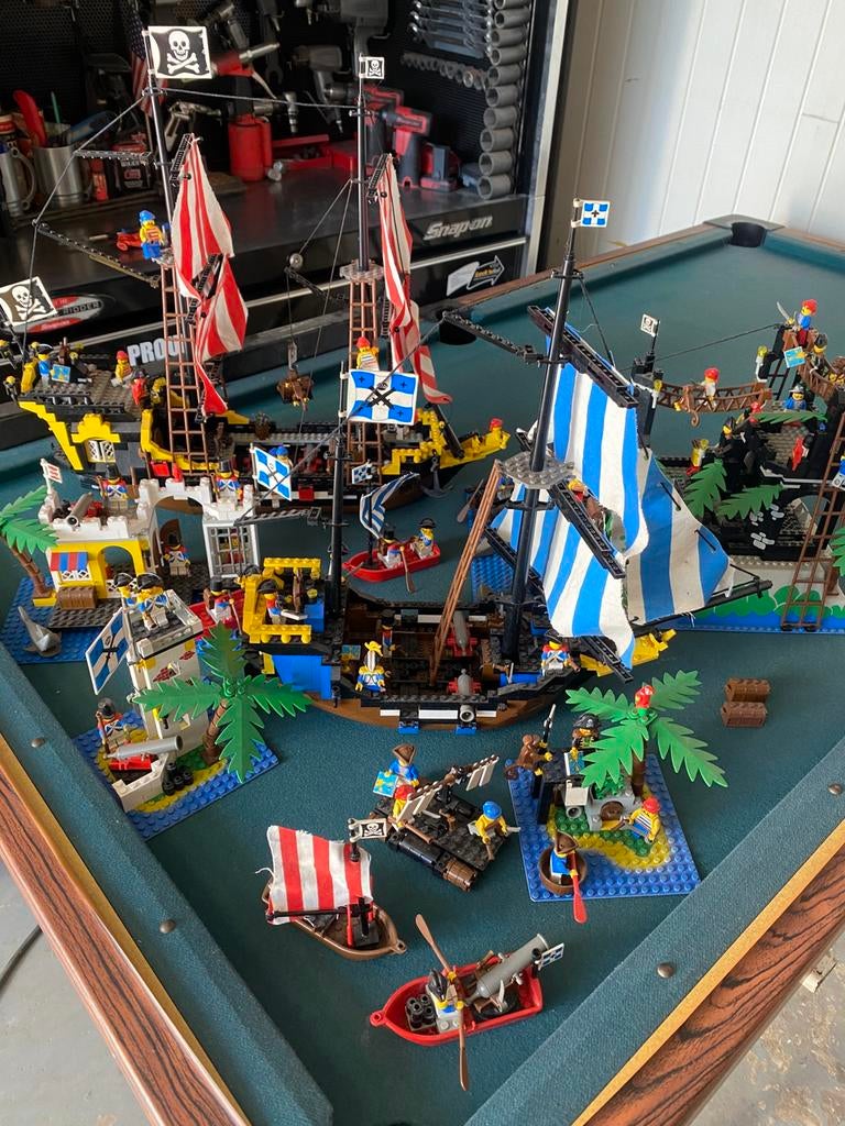 Groot lot Lego jaren ‘80, begin ‘90, Ophalen, Lego