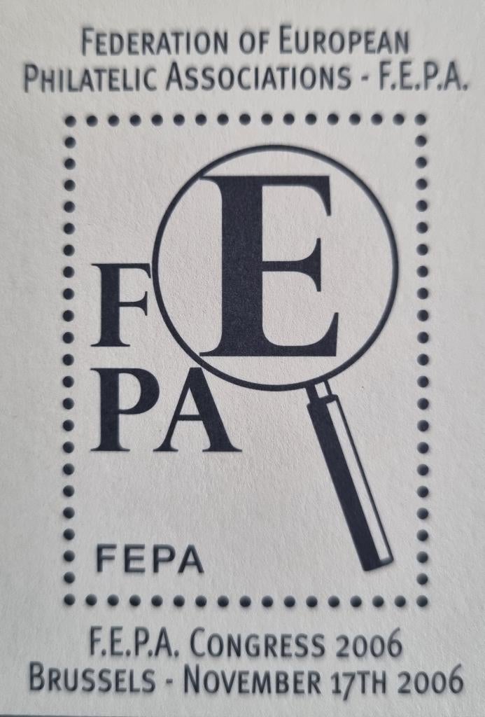 2 x Briefkaart BK159 Belgica 2006, Ophalen of Verzenden, 1980 tot heden, Cultuur en Media