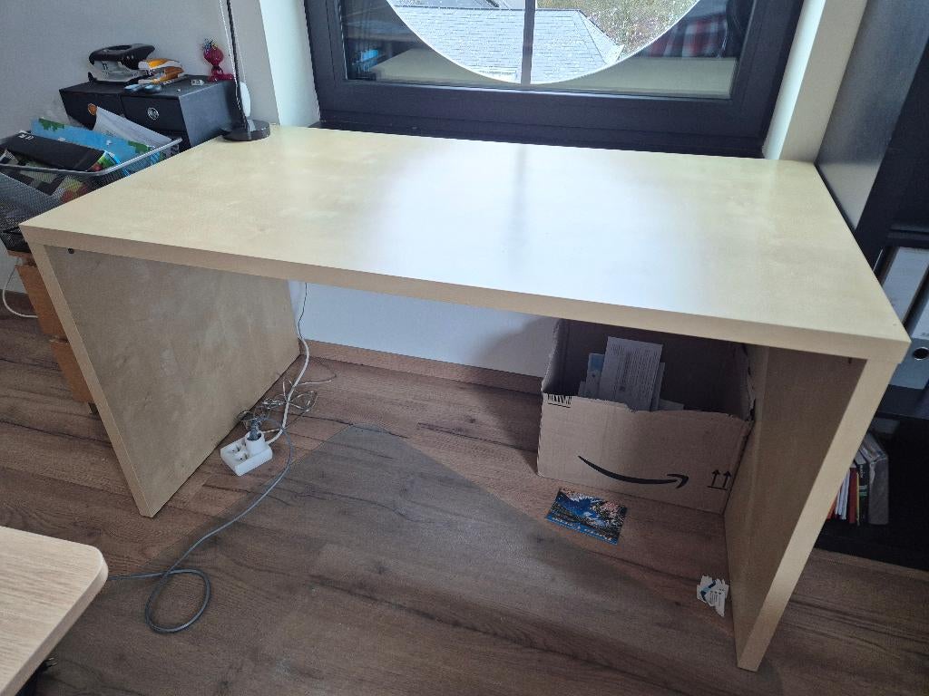 Bureau IKEA MALM 140 cm, Enlèvement, Utilisé, IKEA