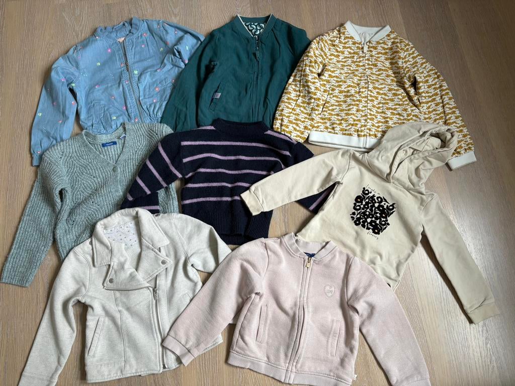 Pakket meisjeskledij 110/116 - 5/6 jaar 25 stuks, Kinderen en Baby's, Ophalen