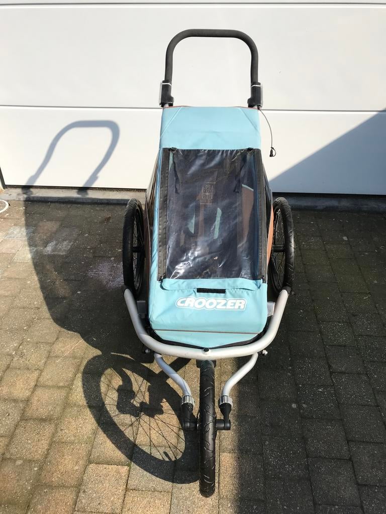 Croozer kid for 1 fietskar VERING ledverlichting hangmatje, Fietsen en Brommers, Ophalen, Opvouwbaar, Zo goed als nieuw, Kinderkar