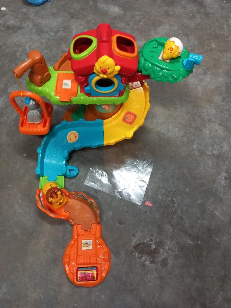 Vtech boomhut, Ophalen