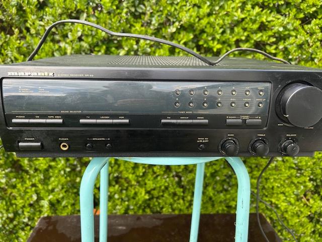 marantz tuner versterker sr53, Audio, Tv en Foto, Versterkers en Ontvangers, Marantz, Gebruikt, Ophalen of Verzenden, Minder dan 60 watt