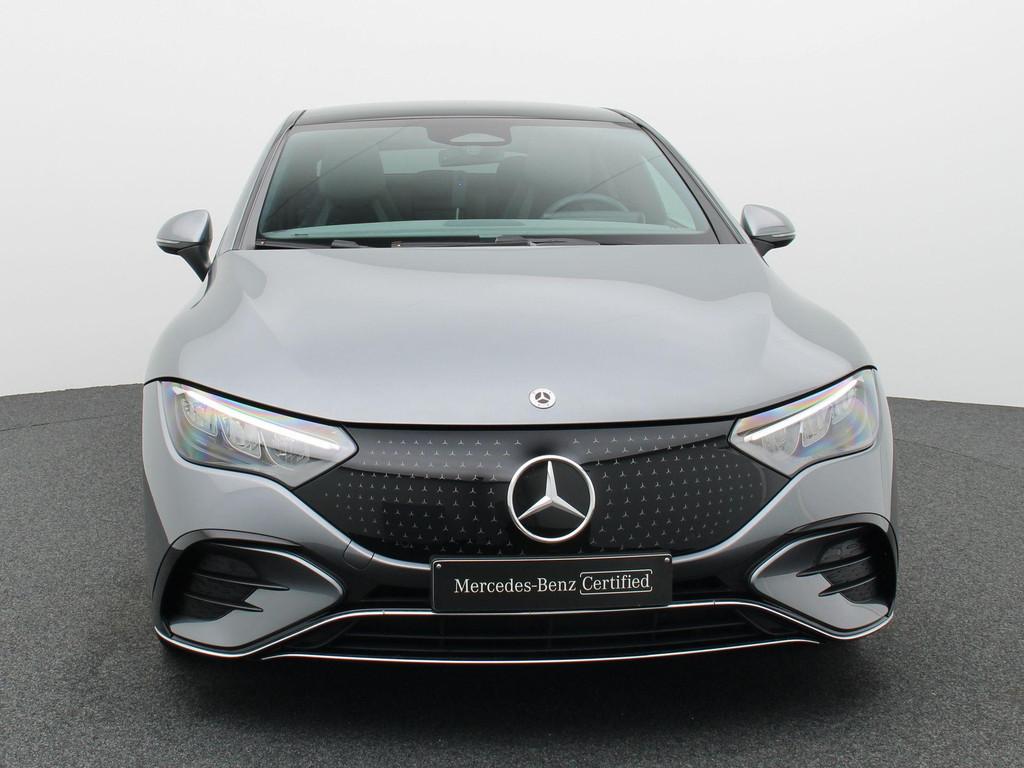Mercedes-Benz EQE 300 AMG Line + AIRMATIC + PANORAMISCH DAK, Autos, Argent ou Gris, Achat, Entretenue par le concessionnaire, Noir