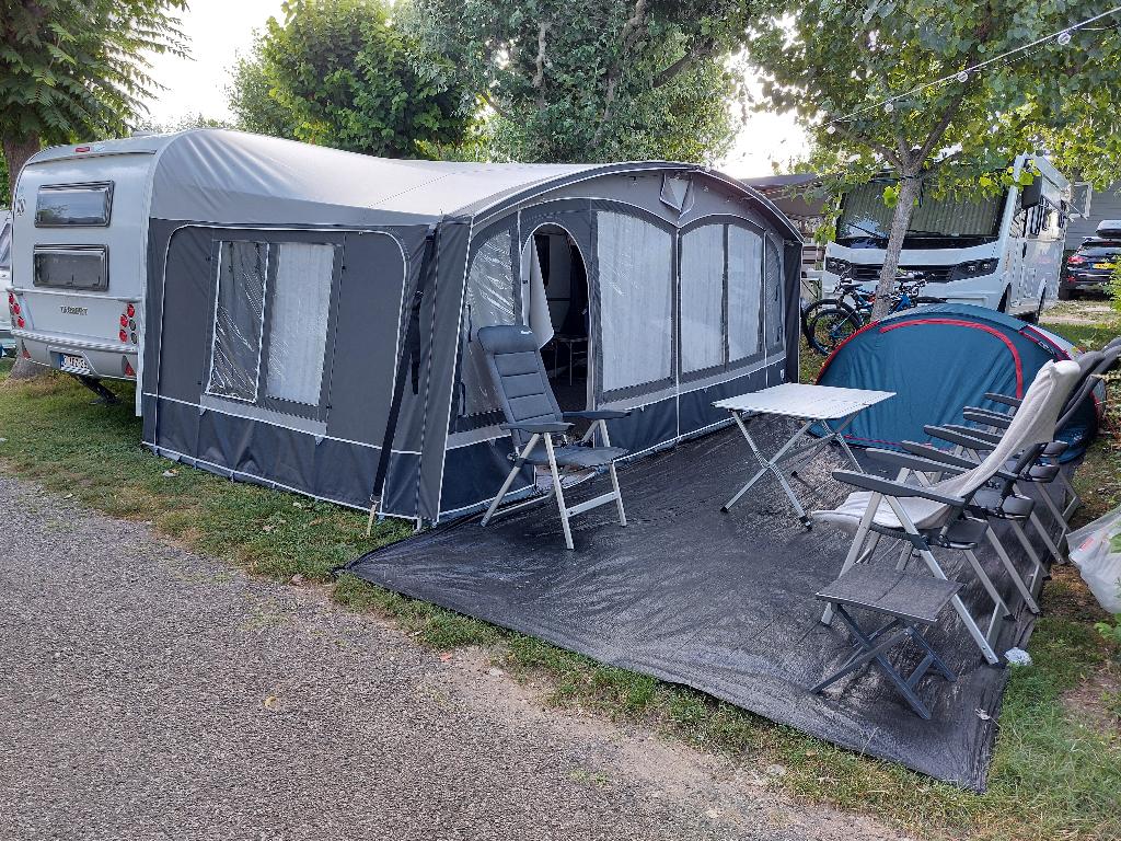 Prachtige Dorema Octavia XL 300 voortent, Ophalen, Zo goed als nieuw, Dorema