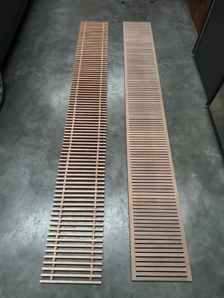 Eiken convector rooster (parket), Ophalen, Gebruikt