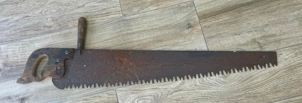 Grote houtzaag - Vintage, Ophalen