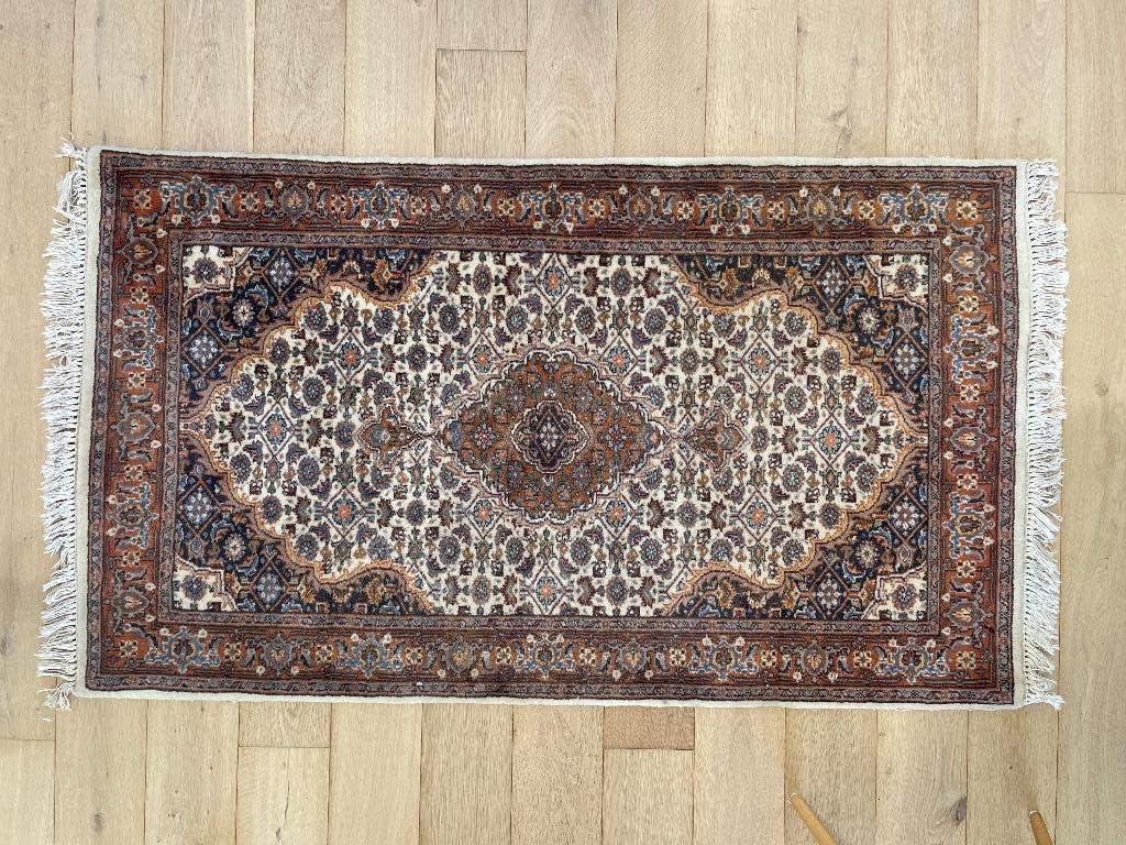 Tapis noué à la main, Maison & Meubles, Ameublement | Tapis & Moquettes, Comme neuf, 50 à 100 cm, 150 à 200 cm, Rectangulaire