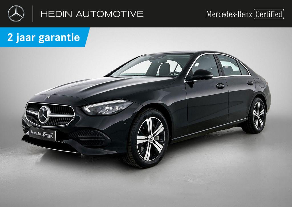 Mercedes-Benz C-Klasse 300 e Berline Luxury line Distronic |, Auto's, Mercedes-Benz, Automaat, 4 cilinders, 2080 kg, Zwart