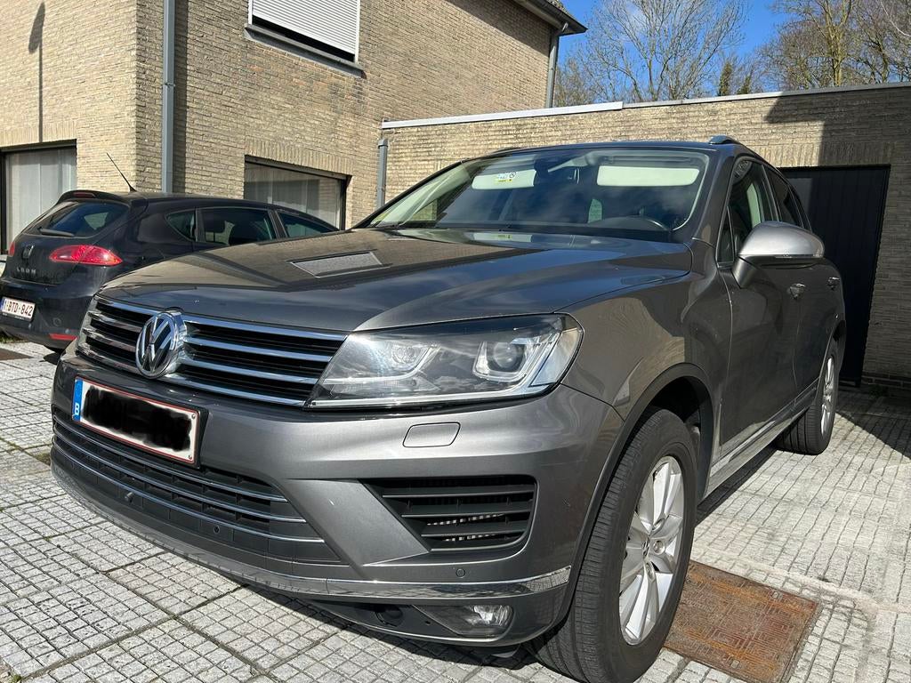 Touareg 2015 euro6, Autos, Cuir, Achat, Euro 6, Beige