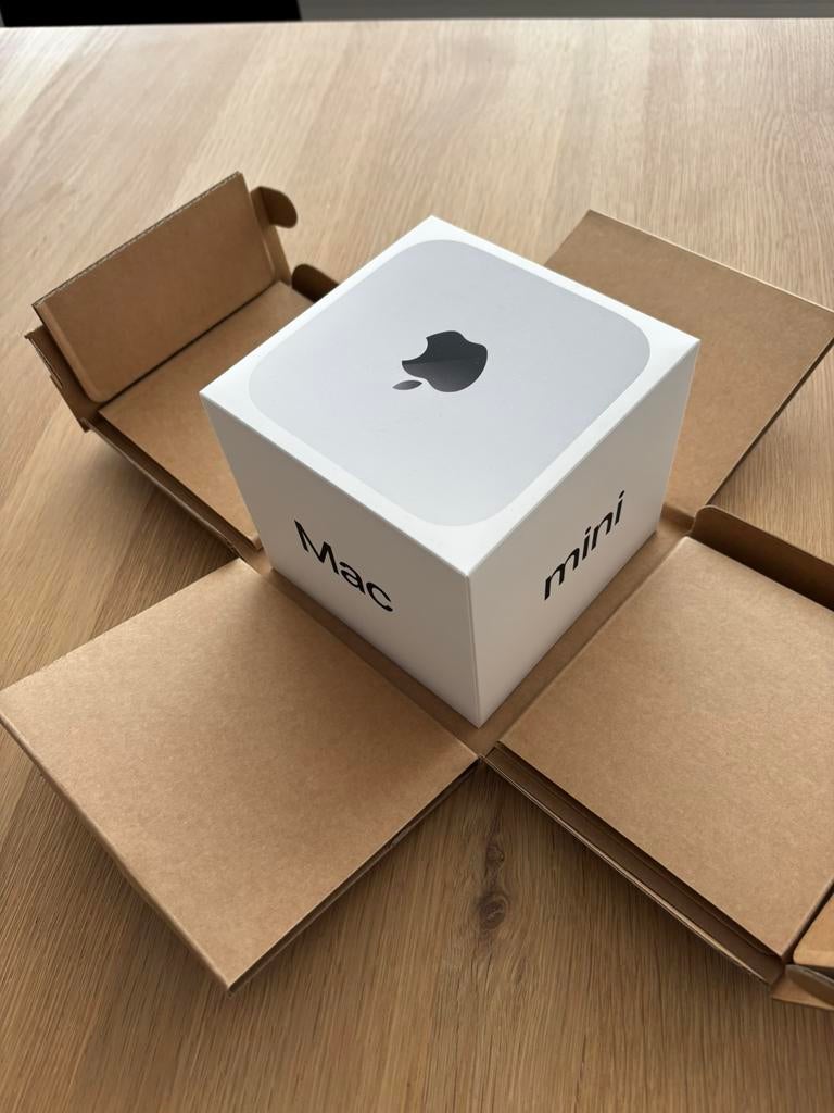 NIEUW Mac Mini M4 24GB ram / 512GB, Computers en Software, Apple Desktops, Ophalen, Nieuw, Mac Mini