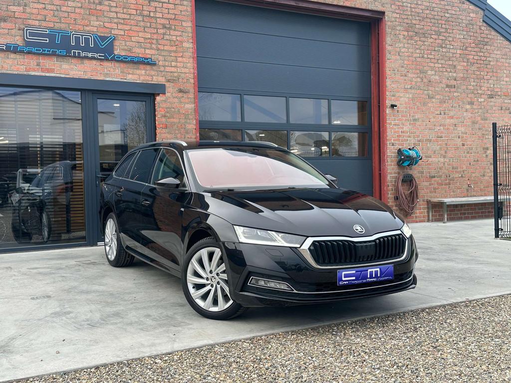 Skoda Octavia Combi 1.5TSI Style met vele opties! € 19800!, Autos, Skoda, Achat, Entreprise, Anti démarrage, Noir