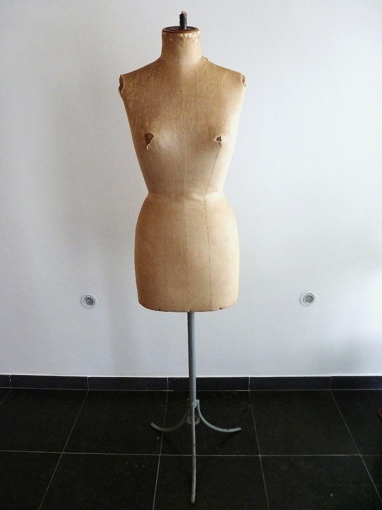 vintage paspop Paribusta Bruxelles, Enlèvement, Utilisé, Mannequin