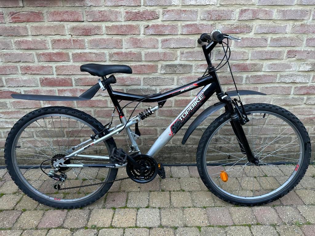 VTT ado TOPBIKE - vélo junior, Vélos & Vélomoteurs, VTT tout suspendu, Enlèvement, Autres marques