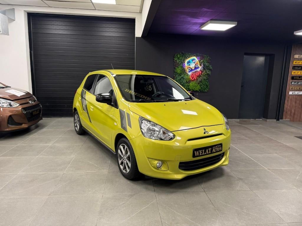 MITSUBISHI SPACESTAR 2015 1.2 BENZINE/ EURO 6 / 141.000KM, Auto's, Bluetooth, Bedrijf, 80 kW, Groen
