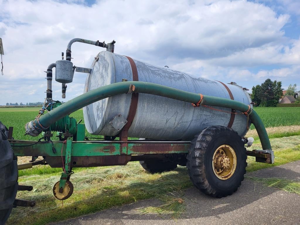 Giertank 5000 liter ipsam, Ophalen