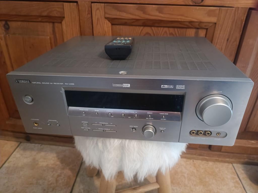 Récepteur AV à son naturel Yamaha RX V 459 6 x 90 W (argent), Enlèvement ou Envoi