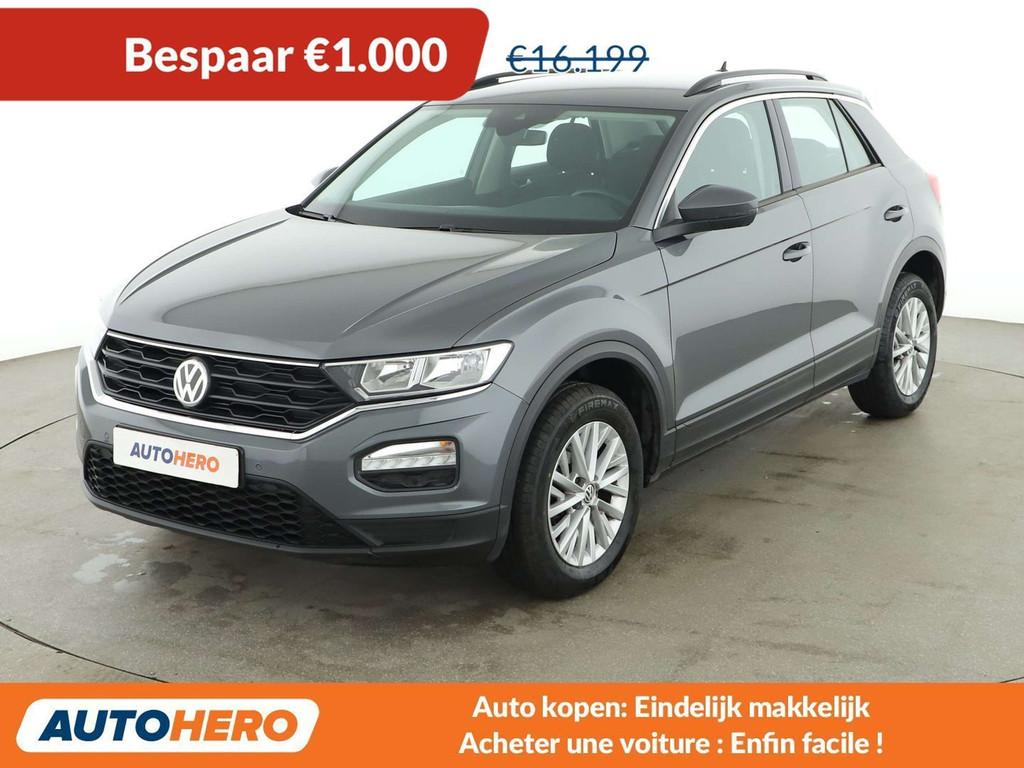 Volkswagen T-Roc 1.0 TSI (année de construction 2020), Autos, Volkswagen, Achat, Euro 6, Noir, 5 portes