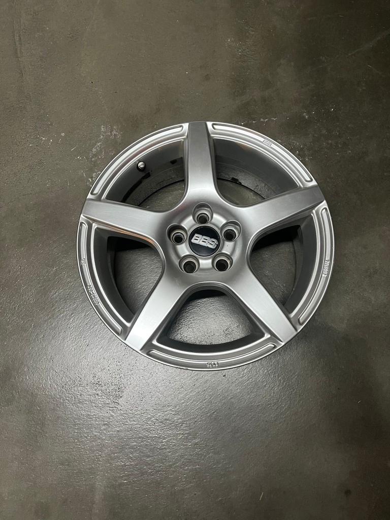 Jantes BBS RD 16” 5x100 – 5 branches – avec caches BBS, Enlèvement