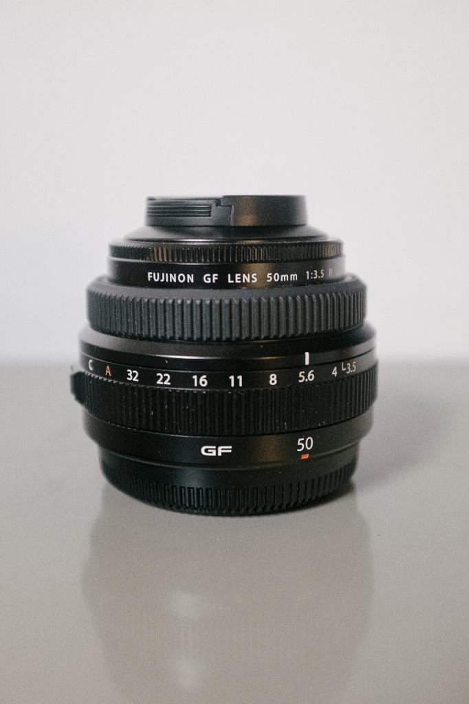 Fujifilm GF 50mm f/3.5 R LM WR (Excellent), Ophalen, Zo goed als nieuw, Standaardlens