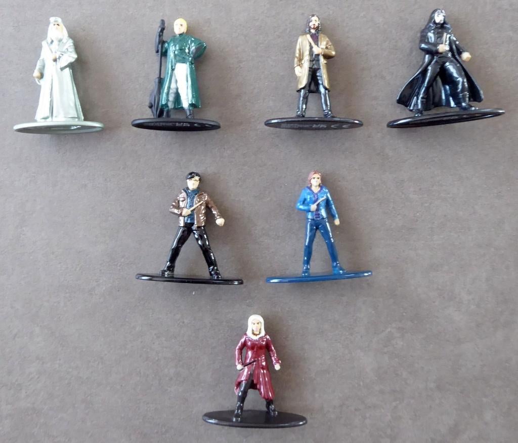 Lot 7 Nano Metalfigs "Harry Potter" Jada Toys - 4cm, Enlèvement ou Envoi, Utilisé