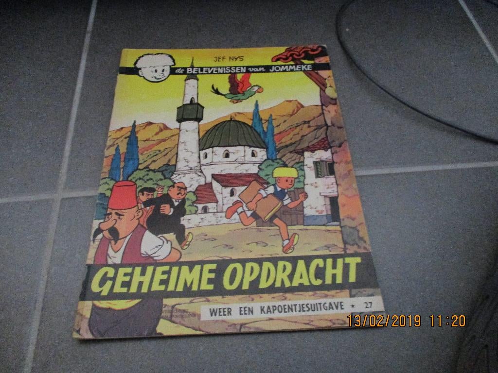 Jommeke zwart-witte covers deel 1, Boeken, Stripverhalen, Gelezen, Meerdere stripboeken, Ophalen of Verzenden