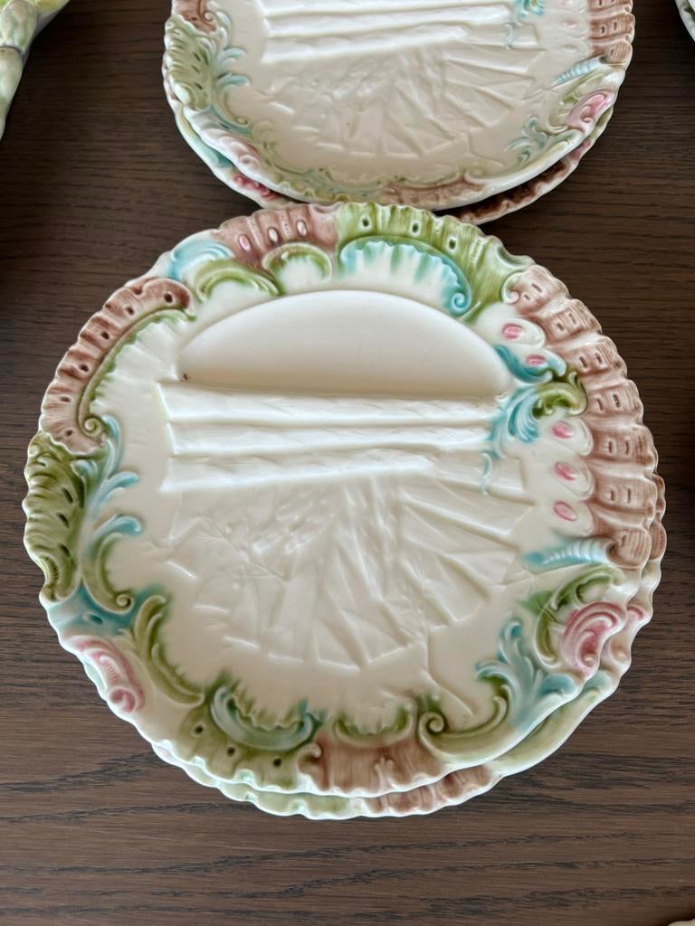 Antiek servies met aspergemotief, Antiek en Kunst, Ophalen
