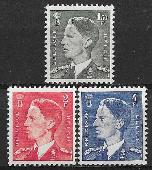 Belgique OPC 909-11 S.M. le Roi Baudouin **, Neuf, Enlèvement ou Envoi, Non oblitéré, Maison royale