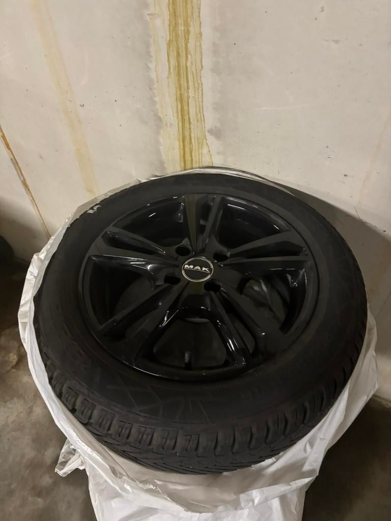 Banden - vredenstein + Velgen - mak emblema, Pneus hiver, Autre, Pneu(s), Enlèvement