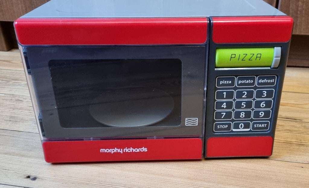 Micro-ondes enfants Morphy Richards, Enlèvement ou Envoi, Comme neuf, Plastique, Accessoires de cuisine de jeu