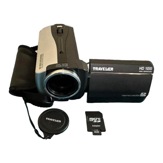 Traveler HD 10x digitale videocamera - nieuw, TV, Hi-fi & Vidéo, Caméscopes numériques, Autres marques, Full HD, Caméra, Enlèvement