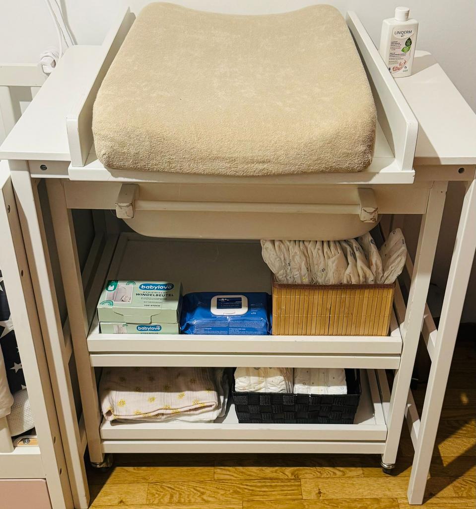 Quax verzorgingstafel, Ophalen, Gebruikt