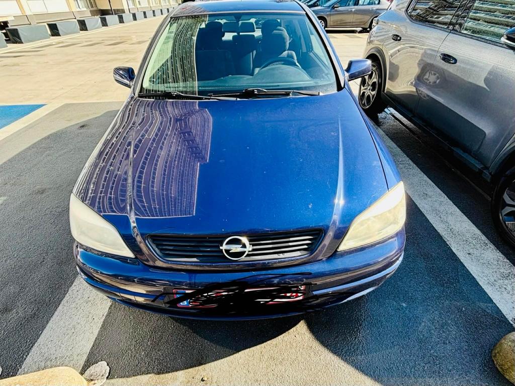 Opel Astra G, Auto's, Voorwielaandrijving, 4 cilinders, Blauw, 1395 cc