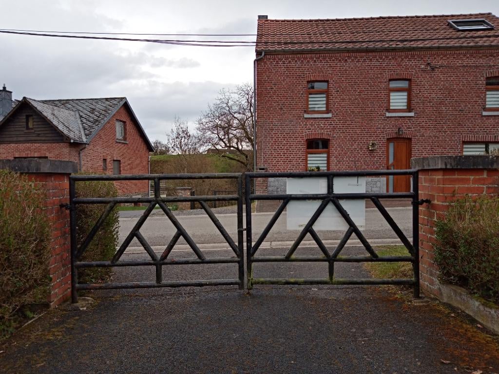 Art Déco année 1932.Portail / 2 Barrières Acier lourd, 200 cm ou plus, Portail battant, Acier, Enlèvement