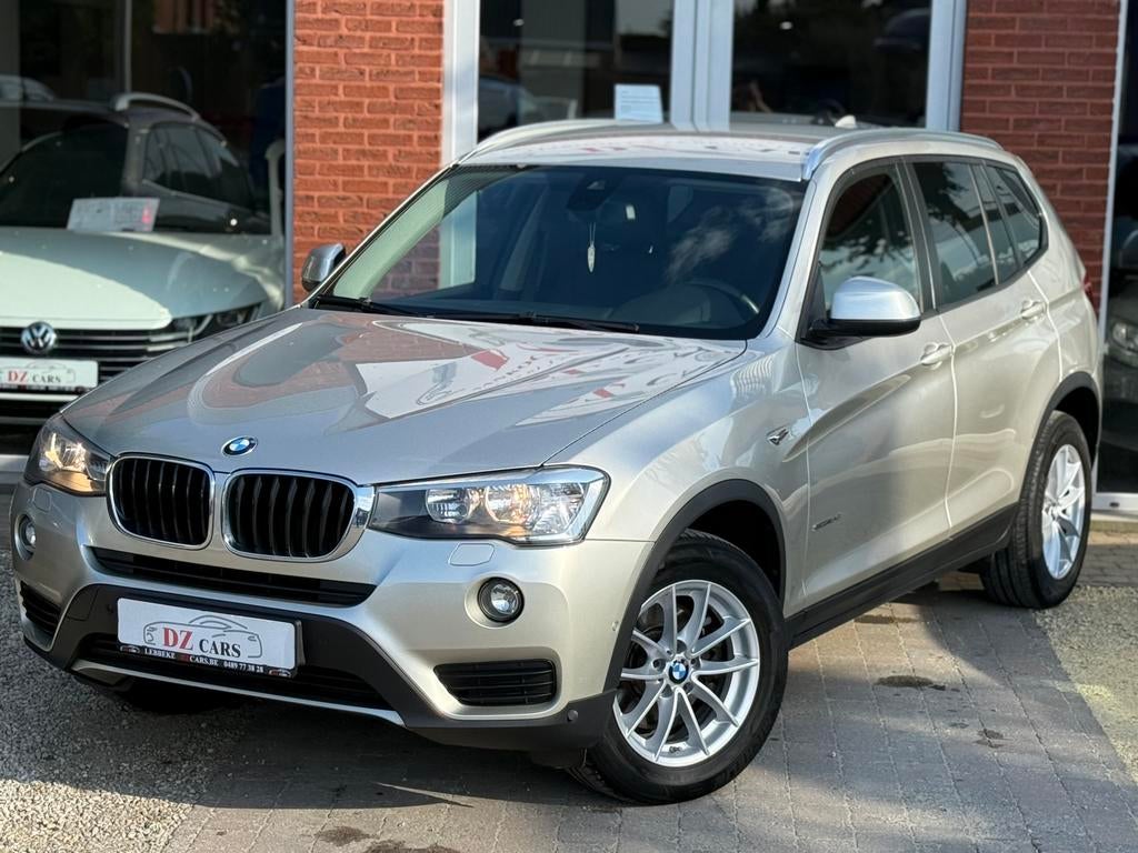 BMW X3 S-DRIVE18D 2.0D 136PK | NAVI | LEDER | AUTOMAAT |, Auto's, Achterwielaandrijving, USB, Beige, Leder