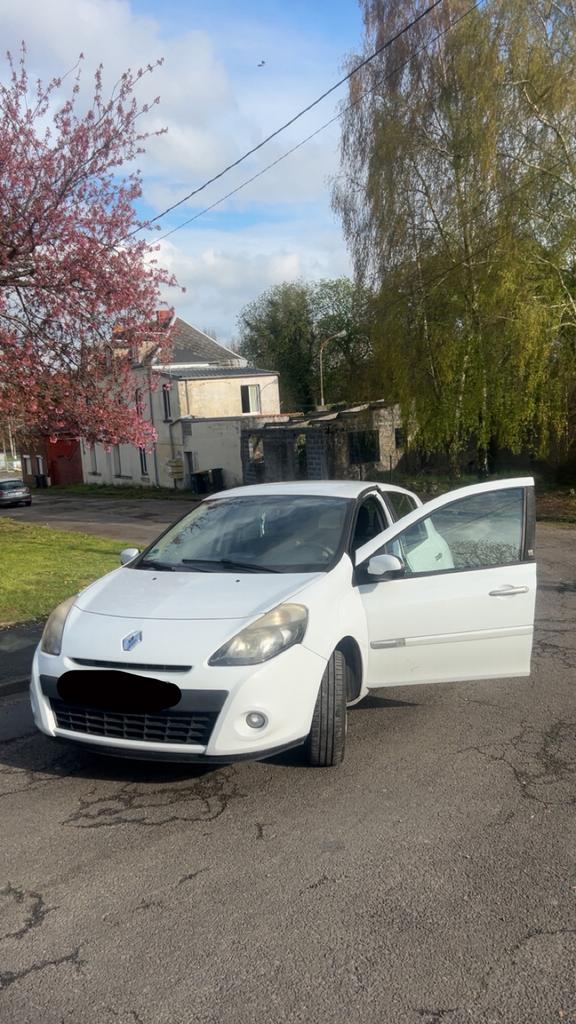 CLIO 3 1,5DCI, Auto's, Euro 5, Stof, Zwart, Wit