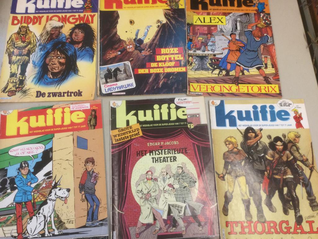 Stripboek kuifje, Boeken, Gelezen, Ophalen of Verzenden, Meerdere stripboeken, Herge