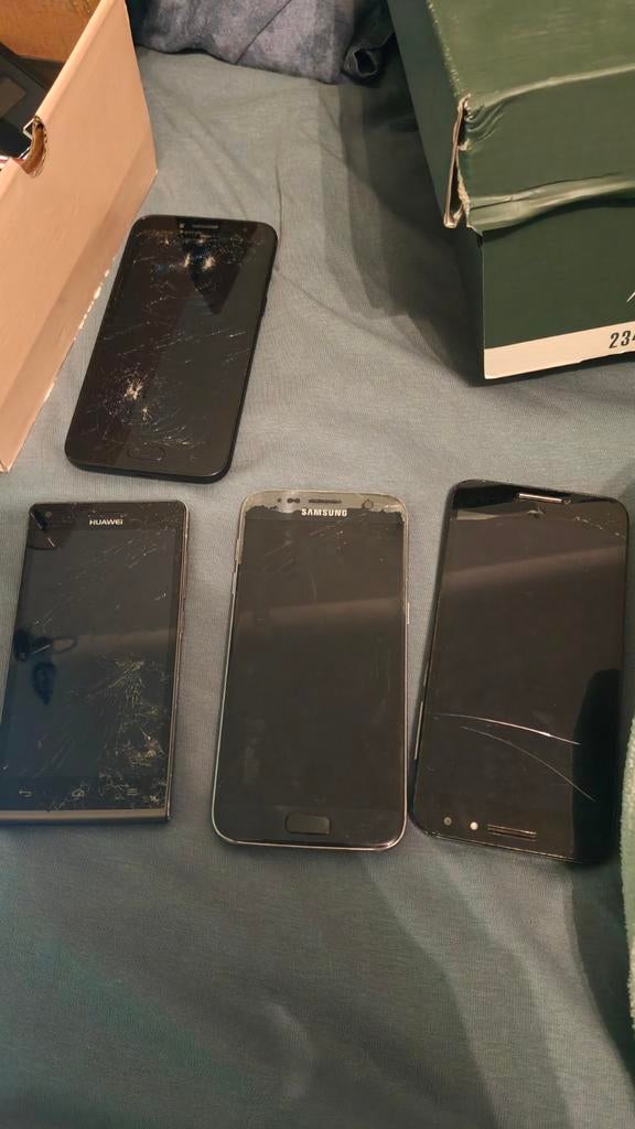 Lot smartphone, Telecommunicatie, Ophalen of Verzenden, Gebruikt