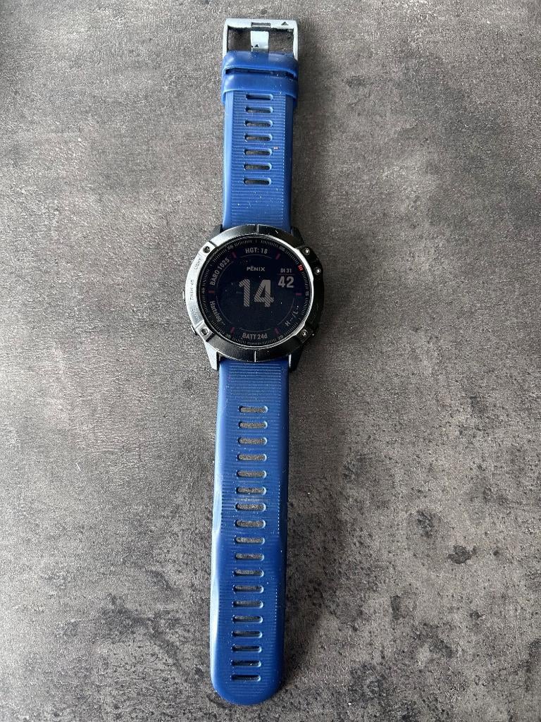 Garmin Fenix 6x Pro 51 mm, Étanche, Enlèvement, Utilisé, Garmin Fenix