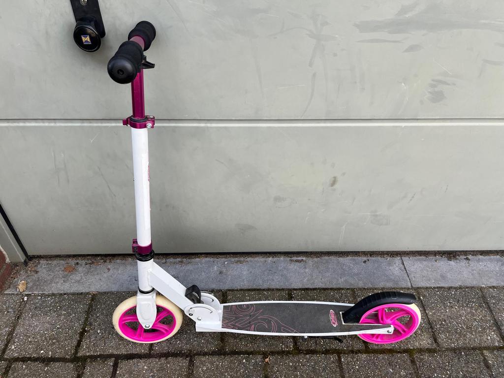 Optimum step wit, Fietsen en Brommers, Steps, Ophalen, Zo goed als nieuw, Gewone step