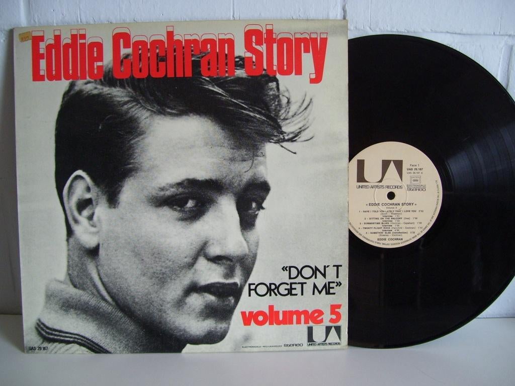 EDDIE COCHRAN  story volume 5, Enlèvement ou Envoi, Utilisé, 12 pouces, Rock and Roll