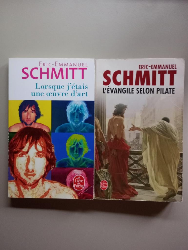 2 romans de Éric-Emmanuel Schmitt, Livres, Enlèvement, Éric-Emmanuel Schmitt
