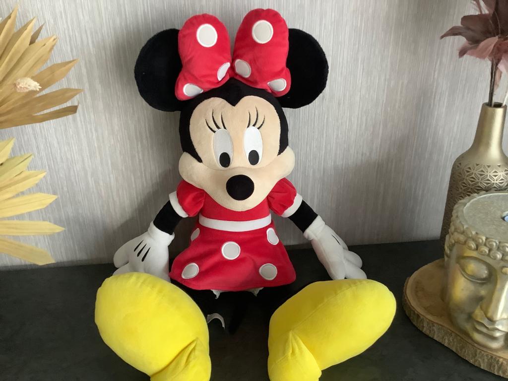 Personnage en peluche Disney Minnie Mouse (66 cm), Souris, Disney, Lavable, Comme neuf