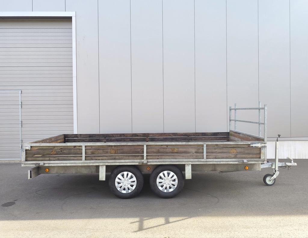 Aanhangwagen 750kg keuringsvrij 180x400cm