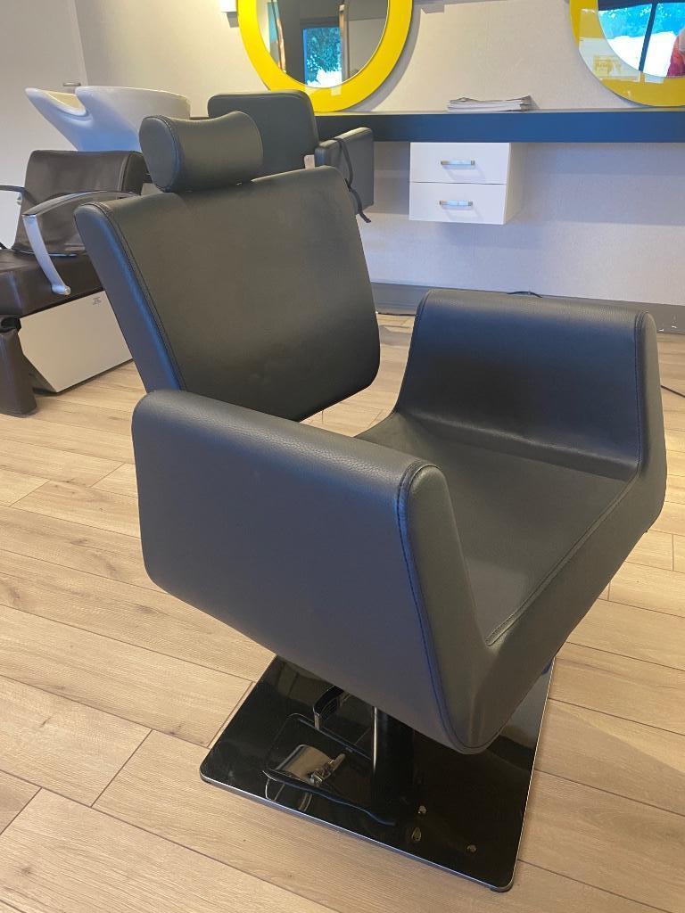 Epileer knip stoel zwart kappersstoel kapsalon knipstoel, Huis en Inrichting, Emmers, Ophalen of Verzenden, Nieuw, Kunststof, Met deksel