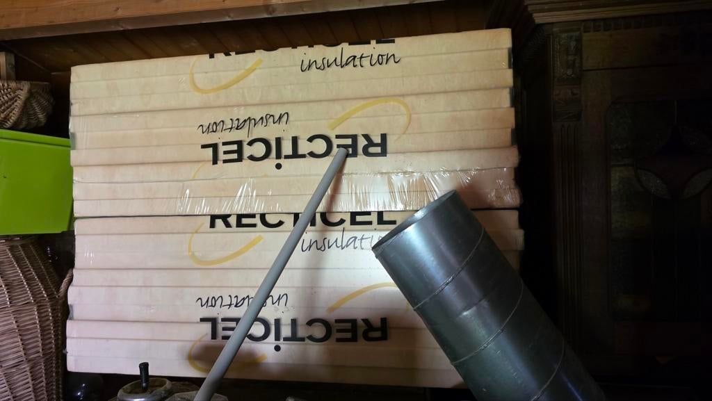 Isolation  18,05m2, Bricolage & Construction, Enlèvement, Neuf, 15 m² ou plus, Isolation de toiture