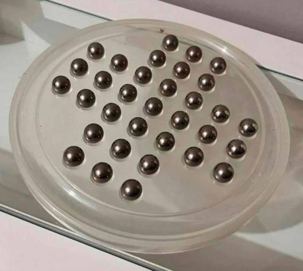 Jeu de solitaire avec de vraies balles de plomb, Enlèvement, Comme neuf