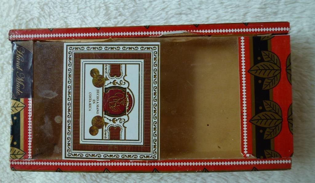 Boîte à cigares en bois vide Costa Rica, Enlèvement ou Envoi, Utilisé, Boite à tabac ou Emballage